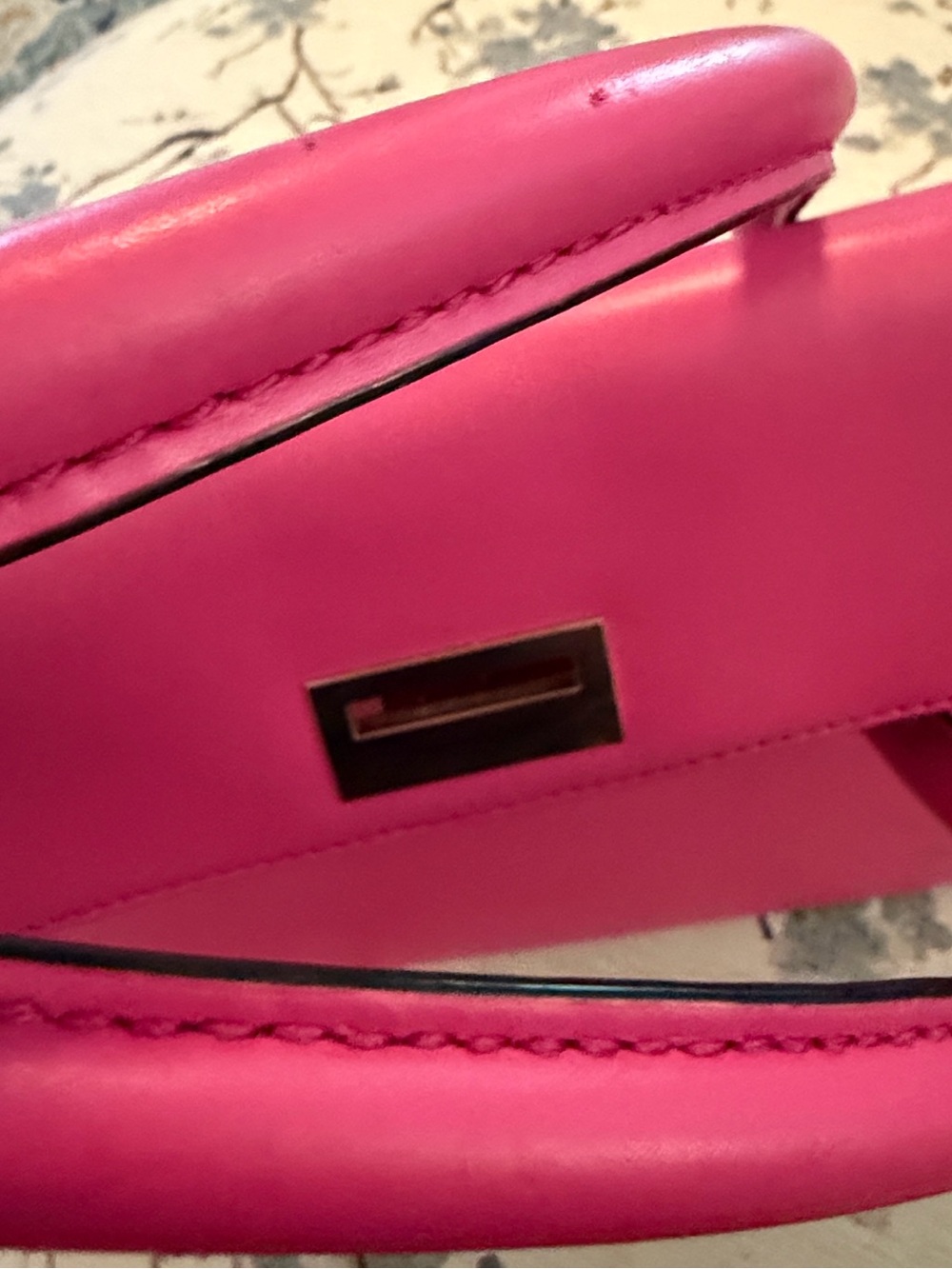 Kate Spade Hot Pink 100 Percent Leather Top-Handle Satchel (Price firm) - Picture 11 of 14